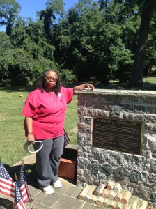 Barbara Barksdale, president of Midland Cemetery.