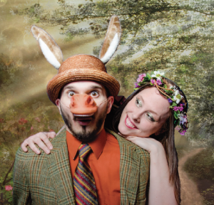 Thomas Weaver and Tara Herweg-Mann in A Midsummer Night's Dream.
