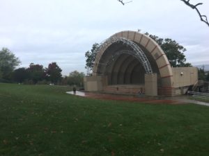 The Levitt Performing Arts Pavilion.
