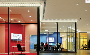 WorkXpress in Strawberry Square. Photo by Anela Selkowitz.