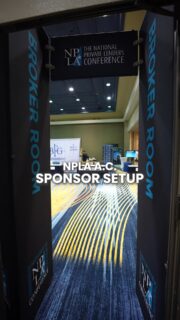 The sponsor hall is coming to life.

Our sponsors are setting up and getting ready to connect with attendees at the NPLA Conference in Atlantic City. We can't wait to open the doors and kick off two days of networking, education, and business opportunities.

Not Registered? Click the link in our bio.

#NPLAConference #NPLA #PrivateLending #AtlanticCity