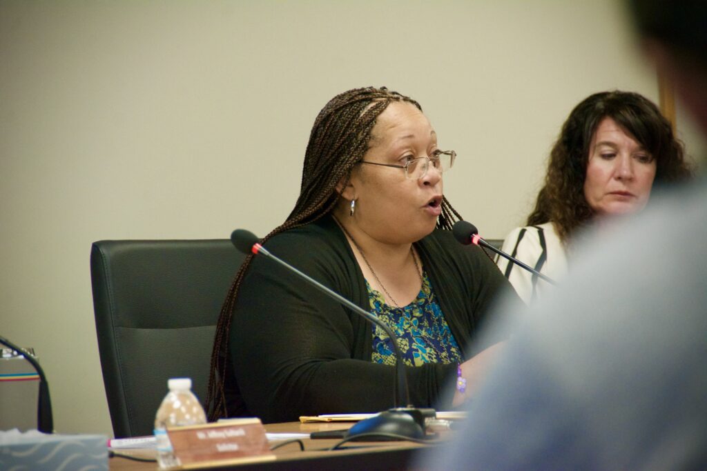 Board member Danielle Robinson